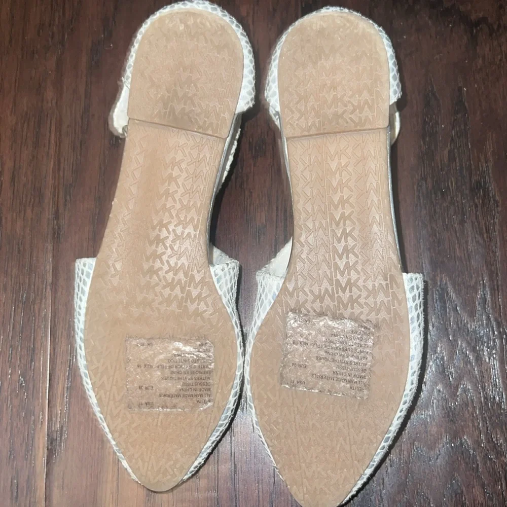 Michael Kors Silver Dress Shoes Size 11